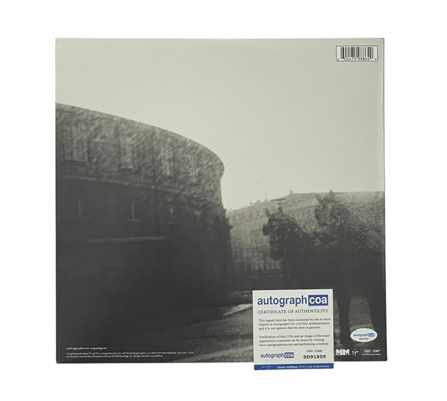 The Smashing Pumpkins Billy Corgan Signed Adore Gray Marble Vinyl - Image 4