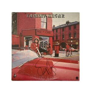 Sammy Hagar Autographed The Red Album Vinyl Record Van Halen ACOA