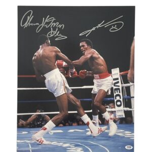 Sugar Ray Leonard Thomas Hitman Hearns Signed 16x20 Photo Boxing