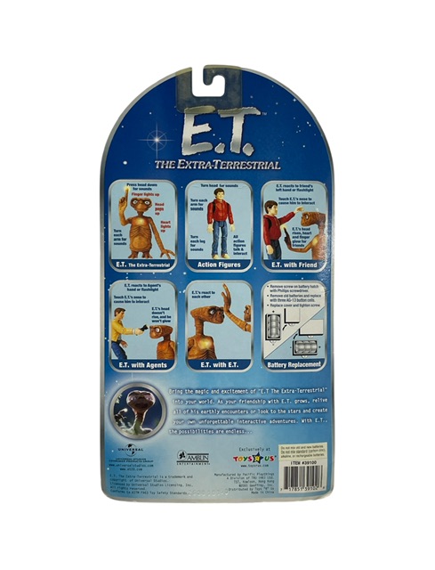 E.T. The Extra Terrestrial Matthew DeMeritt Signed 20th Anniversary Action Figure - Image 3