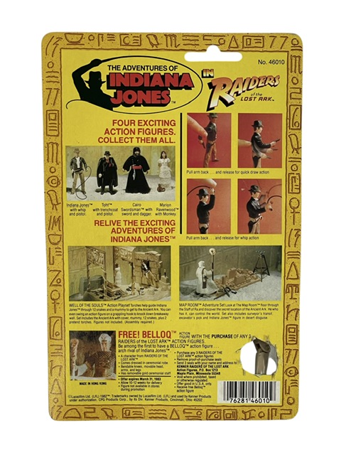 Indiana Jones 1981 Kenner Action Figure Raiders Of The Lost Ark Harrison Ford - Image 3