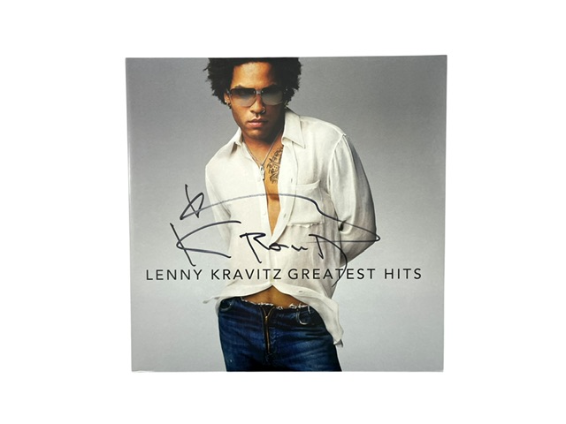 Lenny Kravitz Autographed Signed Greatest Hits Vinyl Record Album - Image 2