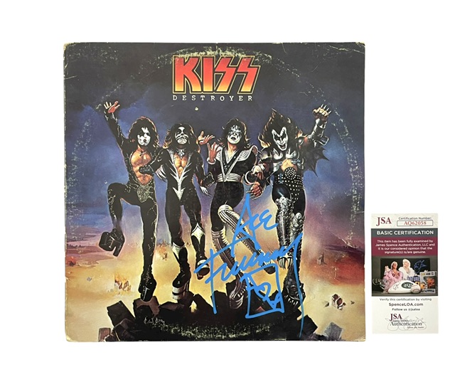 Kiss Signed Destroyer Vinyl Record Ace Frehley 🚀