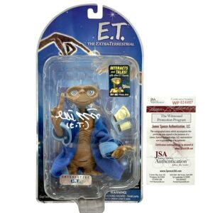E.T. The Extra Terrestrial Matthew DeMeritt Signed 20th Anniversary Action Figure