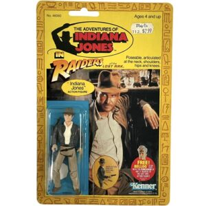Indiana Jones 1981 Kenner Action Figure Raiders Of The Lost Ark Harrison Ford