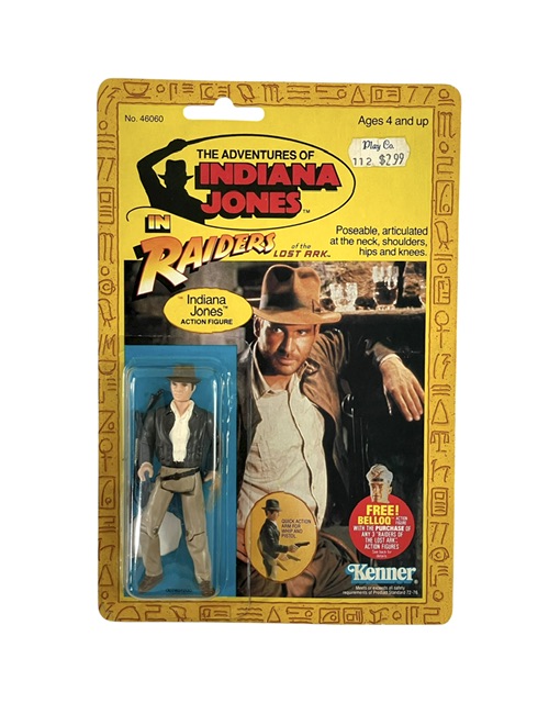 Indiana Jones 1981 Kenner Action Figure Raiders Of The Lost Ark Harrison Ford
