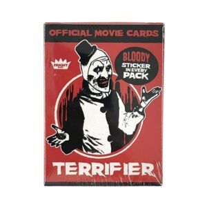 Terrifier Fright Rags Trading Card Set Box Horror Art The Clown