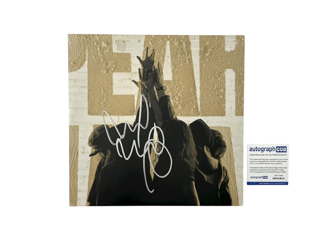Pearl Jam Autographed Ten Vinyl Remastered Album Mike McCready