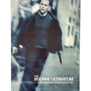 The Bourne Ultimatum Original 27x40 Movie Poster Matt Damon