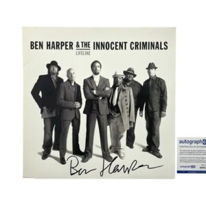 Ben Harper & The Innocent Criminals Signed Lifeline Vinyl Record Album