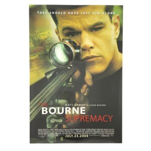 The Bourne Supremacy Original 27x40 Theatre Movie Poster Matt Damon