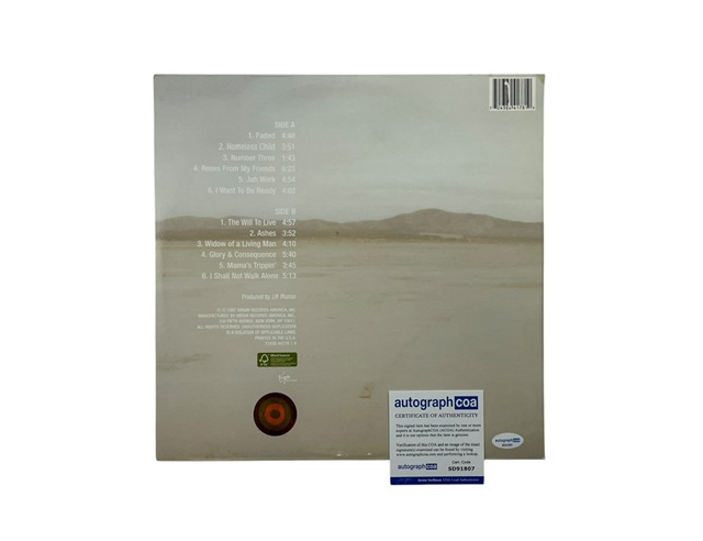 Ben Harper Autographed Both Sides Of The Gun Vinyl Record Album - Image 3