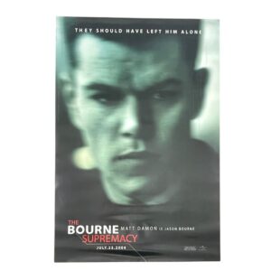 The Bourne Supremacy Original 27x40 Theatrical Movie Poster Matt Damon