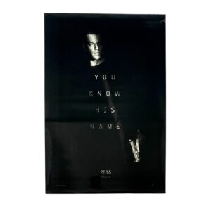 Jason Bourne Original 27x40 Advance Movie Poster Matt Damon