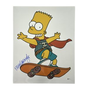 Nancy Cartwright Signed Bart Simpson 16x20 Photo The Simpsons