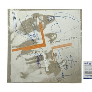 Soundgarden Band Signed Jesus Christ Pose 12” Vinyl Chris Cornell