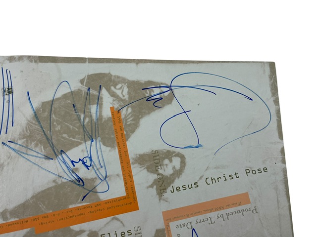 Soundgarden Band Signed Jesus Christ Pose 12” Vinyl Chris Cornell - Image 4