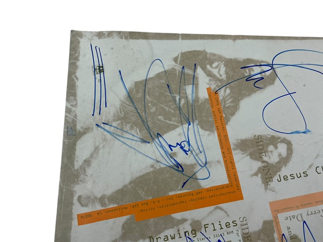 Soundgarden Band Signed Jesus Christ Pose 12” Vinyl Chris Cornell - Image 2