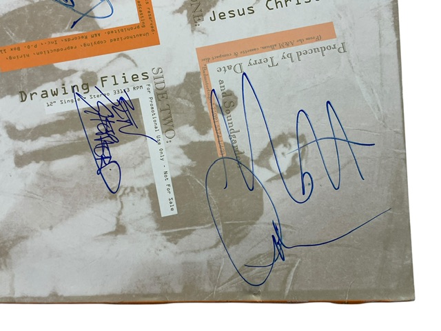 Soundgarden Band Signed Jesus Christ Pose 12” Vinyl Chris Cornell - Image 3