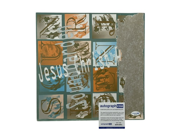 Soundgarden Band Signed Jesus Christ Pose 12” Vinyl Chris Cornell - Image 5