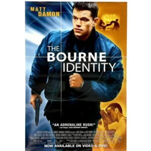 The Bourne Bourne Identity Original 27x40 Movie Store Poster Matt Damon