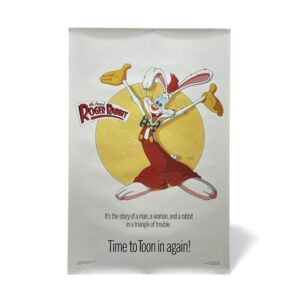 Gary K. Wolf Signed Preorder Who Framed Roger Rabbit Original Movie Poster