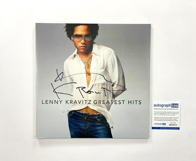 Lenny Kravitz Autographed Signed Greatest Hits Vinyl Record Album