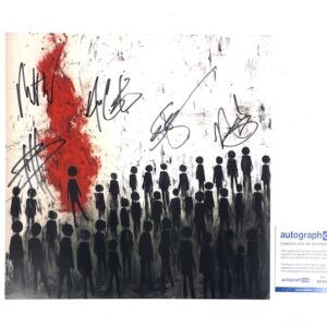 Three Days Grace Band Signed Limited Edition Alienation Poster