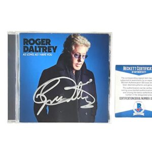 Roger Daltrey of The Who Signed Autographed CD As Long As I Have You