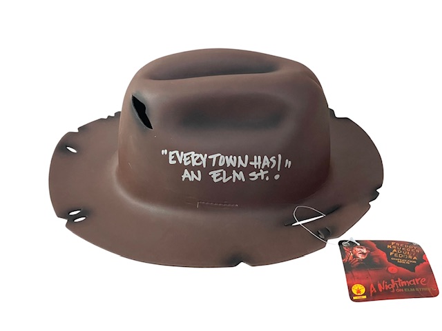 Nightmare on Elm Street Freddy Krueger Signed Fedora Hat Robert Englund - Image 2