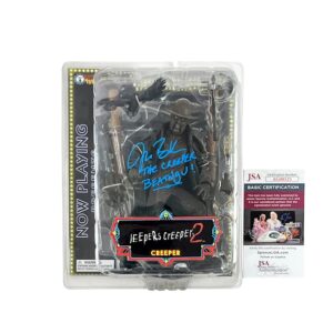 Jeepers Creepers 2 SOTA The Creeper Action Figure Signed Jonathan Breck