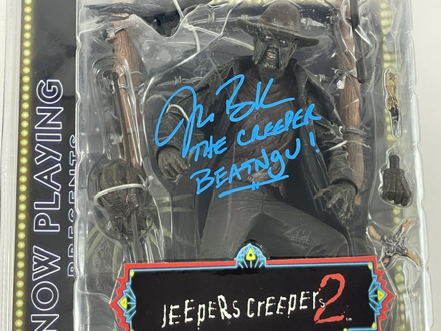 Jeepers Creepers 2 SOTA The Creeper Action Figure Signed Jonathan Breck - Image 2