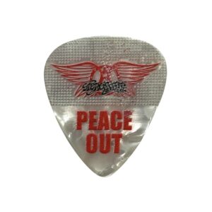 Joe Perry – Aerosmith Final Tour 2023 Tour Issued Guitar Pick