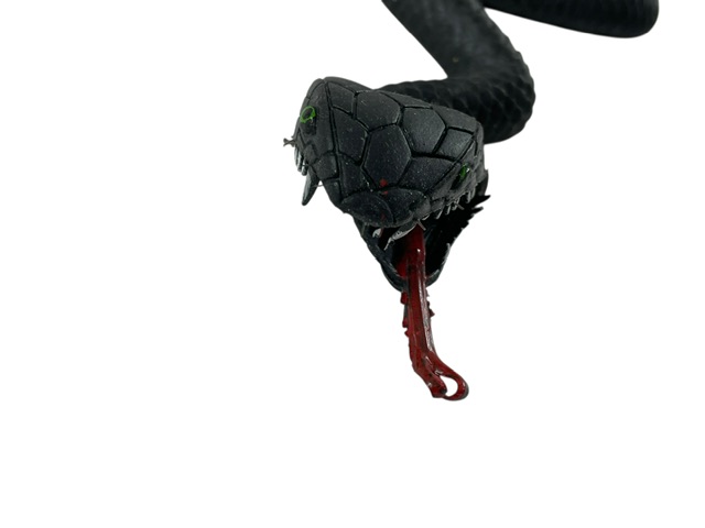 Metallica Promo Prop Replica Coiled Rubber Snake Black Album 1991 - Image 3