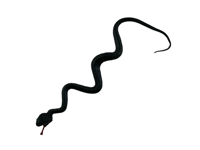 Metallica Promo Prop Replica Coiled Rubber Snake Black Album 1991 - Image 4