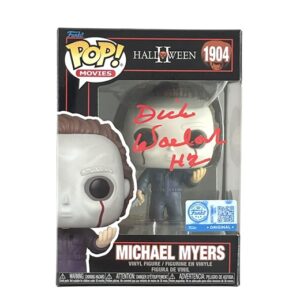 Dick Warlock Signed Michael Myers Halloween II Scare Fair Vaulted Funko Pop
