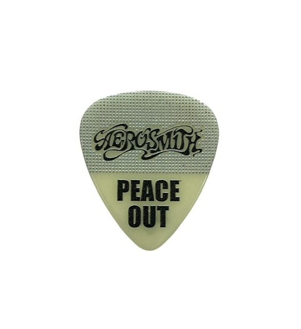 Joe Perry – Aerosmith Final Tour 2023 Tour Issued Guitar Pick