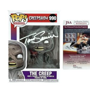 Creepshow Tom Savini Signed The Creep Vaulted Funko Pop JSA
