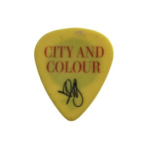Dallas Green – City and Colour Toronto Raptors Concert Tour Issued Guitar Pick