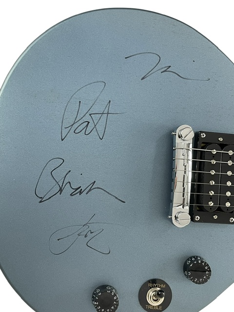 Weezer Rare Autographed Epiphone Guitar Rivers Cuomo ACOA - Image 2
