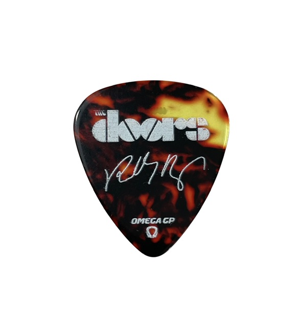 Robbie Krieger of The Doors Tour Concert Issued Guitar Pick