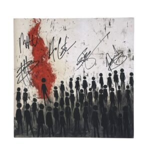 Three Days Grace Band Signed Limited Edition Alienation Poster