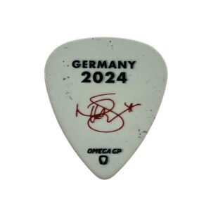Nita Strauss Germany 2024 Tour Concert Issued Guitar Pick Alice Copper