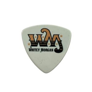 Whitey Morgan Tour Concert Issued Guitar Pick Country Music