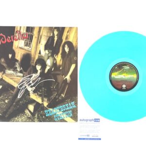 Cinderella Tom Keifer Signed Limited Edition Heartbreak Station Blue Vinyl