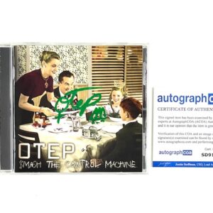 Otep Autographed CD Smash The Control Control Machine ACOA