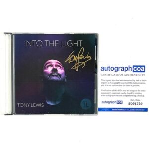 The Outfield Tony Lewis Signed Into The Light Limited Edition CD Single ACOA