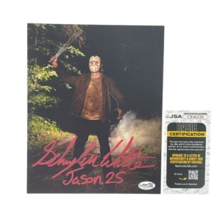 Schuyler White Signed Jason Voorhees 8x10 Photo Friday the 13th