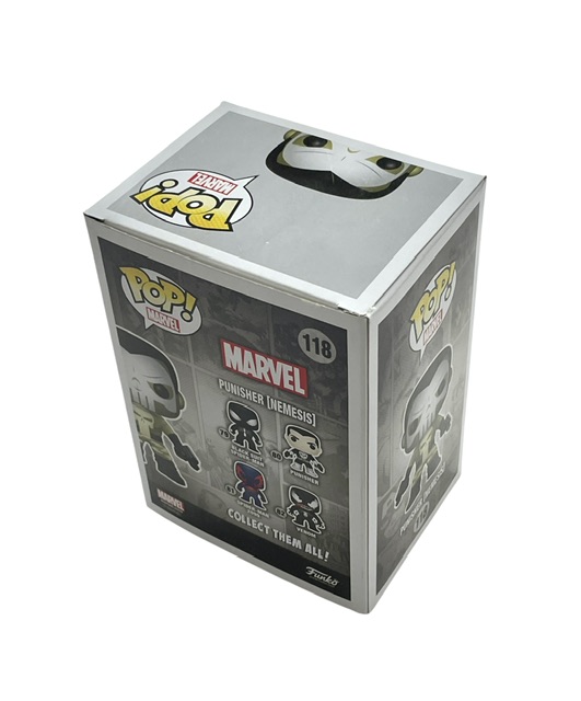 Punisher Signed Funko Pop by Comic Creator Gerry Conway Marvel - Image 3