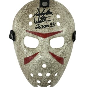 Jason Voorhees Signed Prop Mask Schuyler White Friday the 13th Sweet Revenge